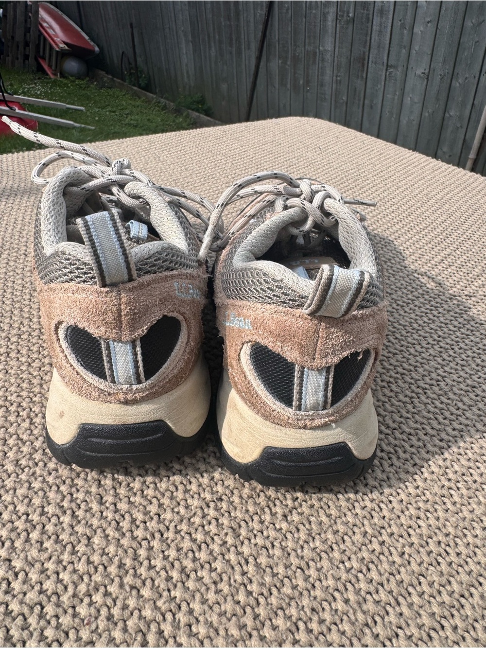 L.L. Bean Women’s Brown Ventilated Trail Hiking Shoes Size 6 Athletic Sneakers - Picture 7 of 8